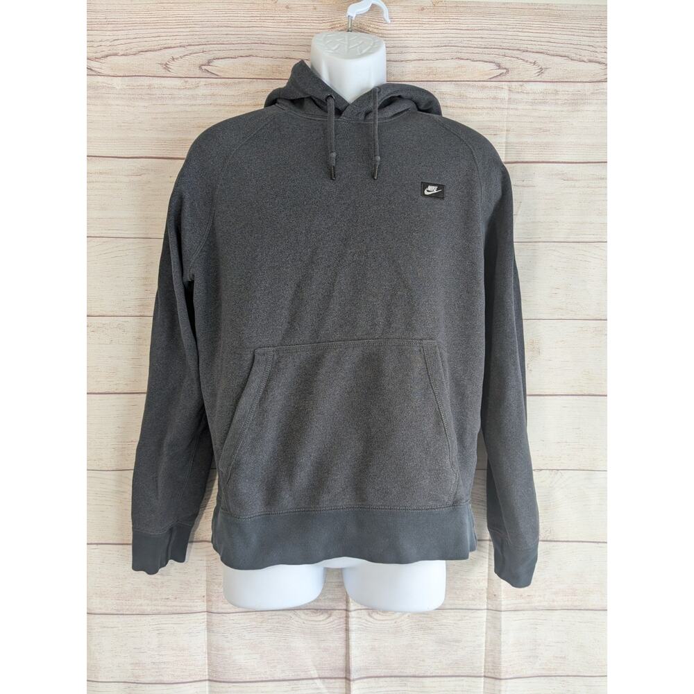 Nike Men's hooded sweatshirt gray Shoebox French Terry Pullover Medium